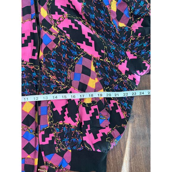 Spenser Jeremy silk Retro windbreaker y2k 90s 100% silk - Picture 6 of 8